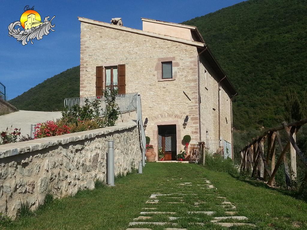 Agriturismo Casale La Palombara Cerreto di Spoleto Luaran gambar